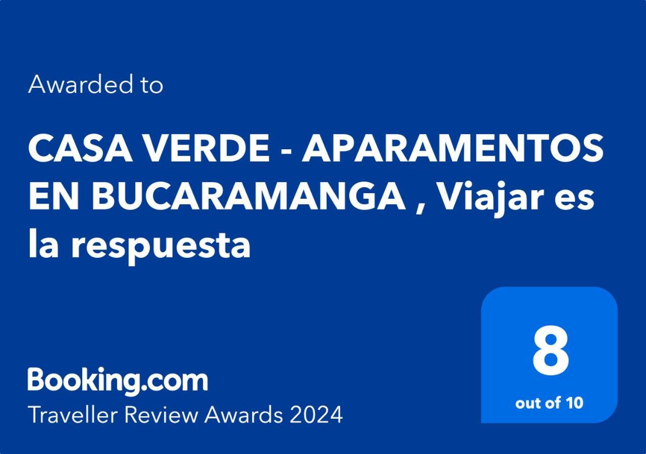 Casa Verde - Aparamentos Bucaramanga Apartman Kültér fotó